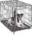MidWest Homes for Pets 30-Inch iCrate for Medium Breeds, 21-40 lbs, Single Door Folding Dog Crate with Divider Panel, Leak-Proof Tray & Secure Latch, Portable, Durable & Easy to Assemble