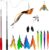 miwoowim Interactive Cat Wand Toy Set – 2 Retractable Wands (37″ & 49″) with 11 Refills Attachments – Feather Toys, Plush Bird, Worms, Insect & Swallow – Cat Teaser Toys for Indoor Cats & Kittens