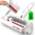 ChomChom Roller Pet Hair Remover – Original Size Reusable Lint Roller for Cat & Dog Hair on Furniture, Couch, Carpet, Car, Rugs & Bedding – Portable, Eco-Friendly (White)