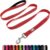 Dog Leash 6 FT Padded Handle Nylon Reflective Dogs Leashes for Medium Dogs Red