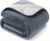 Sunheir Waterproof Blanket for Bed, Reversible Sherpa Fleece Dog Pet Blanket, Leakproof Spill-Proof Puppy Blankets for Small Dogs, Couch, Furniture Protector, Travel, Camping, 25″X35″, Grey