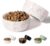 Ceramic Dog Bowl Set of 2 with Anti-Skid Base – 5″ Wide x 2″ Tall Ceramic Dog Bowls for Small Dogs – 2 Cup Capacity Food and Water Bowls for Dogs – Rubber Bottom Pet Bowl Set of 2 for Small Pets