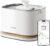 PETLIBRO Upgrade Cat Water Fountain, Cordless Cat Fountain Battery Operated, App Monitoring 3L/101oz Dockstream 2 Pet Water Fountain with Stainless Steel Tray, 5GHz WiFi Dog Water Bowl Dispenser