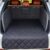 REEVAA SUV Cargo Liner for Dogs, Full Coverage Non-Slip Cargo Cover with Cushioned Sides to Protect Your Dog, Waterproof & Durable, Machine Washable Trunk Protector Mat (XL, Black)
