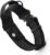 Plutus Pet Tactical Dog Collar with Tracker Pocket for AirTag, Adjustable Reflective Nylon Collar, Metal Buckle, Leather-Wrapped Handle, Soft Padded for Medium Large Dogs (Black, M)