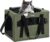 Pecute Cat Carrier Stable, Pet Carrier with Hidden Anxiety Relief Partition & Stable Steel Frame, Safe Cat Carrier for Car Travel, Soft-Sided Dog/Cat Carrier Bag for Pets Up to 11lbs, Green