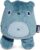 Barkbox Grey Bear Hugger Super Chewer 2-in-1 Plush Exterior Hard Core Plush Toy, Large Breeds