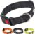 Fida Reflective Dog Collar, Nylon Dog Collars with Neon Colors for Small/Medium/Large Dogs, High Visibility Dog Collars with Safety Locking Buckle(Small, Black)