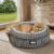 BALANCE Cat Bed Kitten Bed, Washable Round Cat Beds for Indoor Cats, Super Soft Plush Faux Fur Pet Bed for Puppy and Kitten with Anti-Slip Bottom