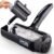 ChomChom Roller Pet Hair Remover – Original Size Reusable Lint Roller for Cat & Dog Hair on Furniture, Couch, Carpet, Car, Rugs & Bedding – Portable, Eco-Friendly (Black)