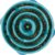 Outward Hound Fun Feeder Slo Bowl – Large 4‑Cup Capacity, Slow Feeding, Medium to Large Dogs, Non‑Slip, Turquoise, Drop Pattern
