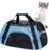 MuchL Pet Carrier Soft-Sided Carriers for Cat Carriers Dog Carrier for Small Medium Cats Dogs Puppies Pet Carrier Airline Approved Cat Dog Pet Travel Carrier (Small, Blue)
