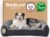 Bedsure SupportMax™ XL Orthopedic Dog Beds Large Sized Dog – Extra Thick Supportive Dogs Couch with Waterproof Washable Cover, Extra Large Comfort Pet Sofa with Soft Sherpa & Nonskid Bottom, Grey, 42″